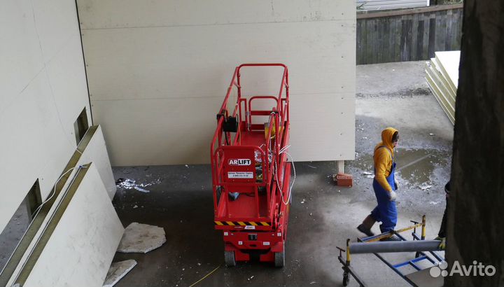 Аренда ножничного подъёмника (дизель, электро)