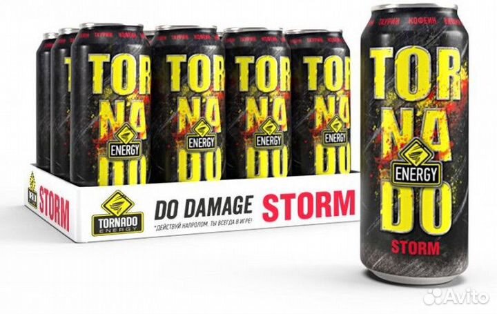 Энергетик Tornado storm 0.450мл