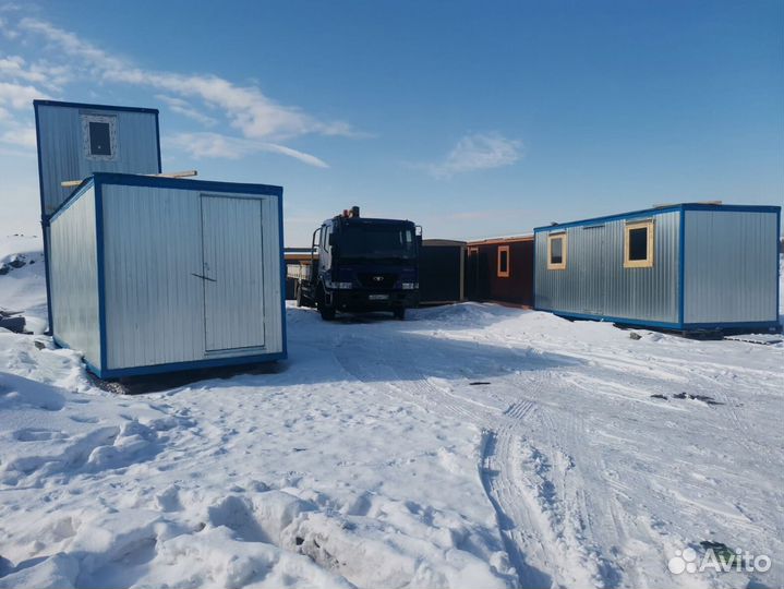 Модульный домик из блок контейнеров