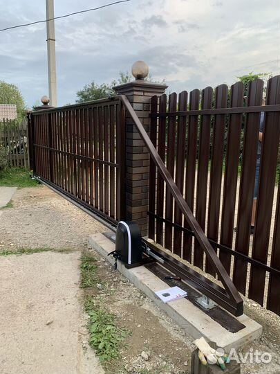Откатные Ворота под ключ