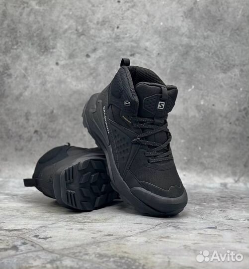 Кроссовки зимние salomon на меху
