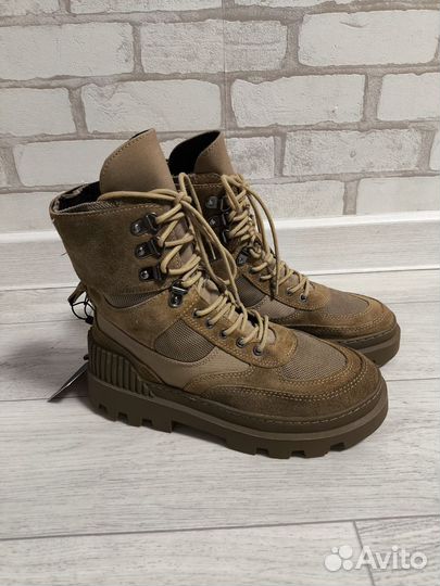 Ботинки замшевые демисезонные Zara новые 38