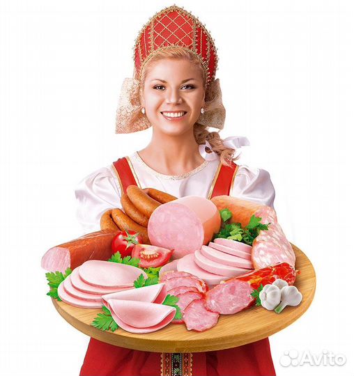Продавец в магазин продуктов