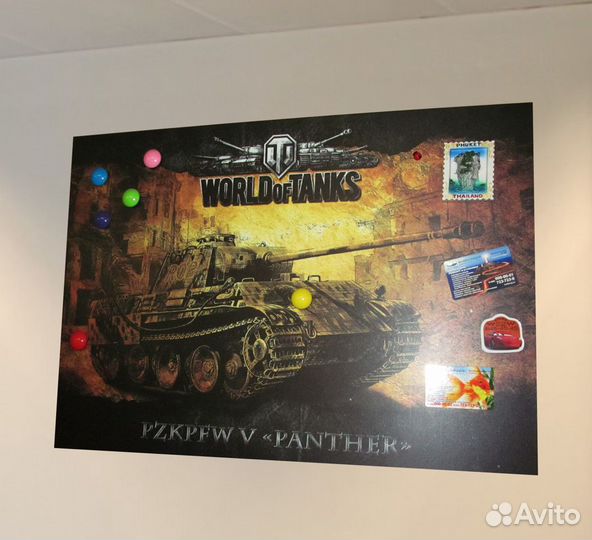 Магнитная доска. Магнитный стенд. Любые размеры