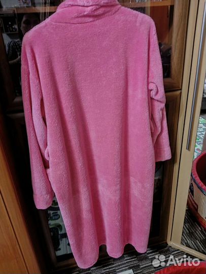 Халат банный плюшевый женский