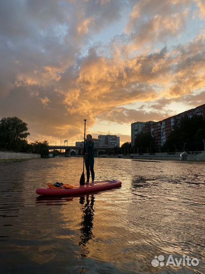 Прогулки на сапах Зеленоградск, Янтарный