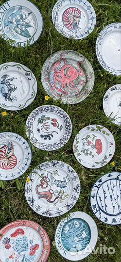 Керамика, handmade, фарфор, тарелки