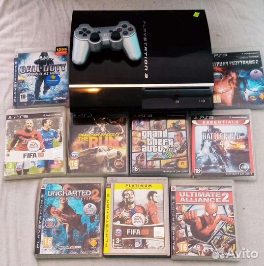 Игровая приставка sony ps3