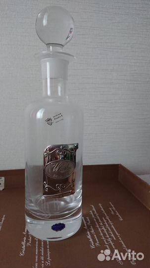 Набор Clasp штоф, 6 стаканов Италия