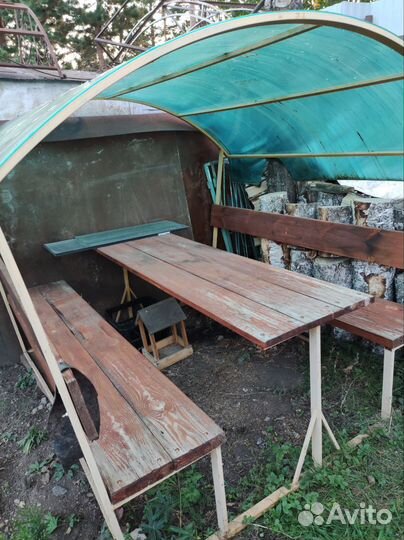 Беседка садовая бу