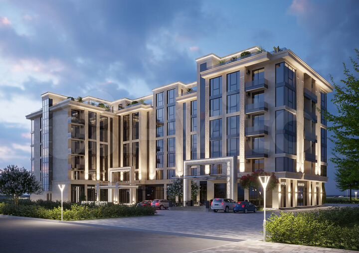 Апартаменты-студия, 27,2 м², 6/6 эт.