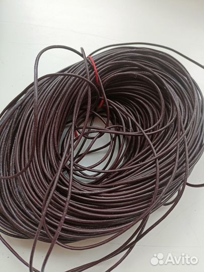 Шнур кожаный