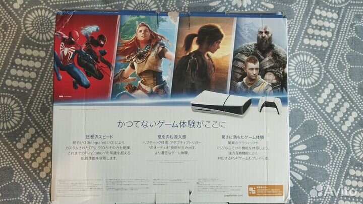 Коробка от PS5 Slim
