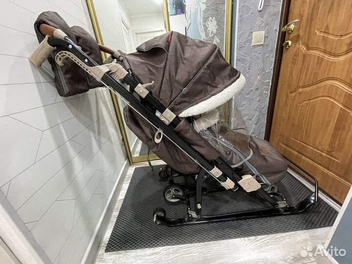 Санки коляска nika kids