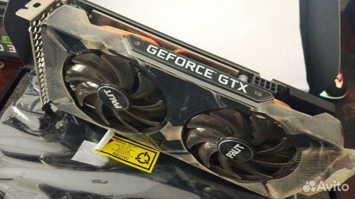 Видеокарта GeForce GTX 1660 super GP 6GB