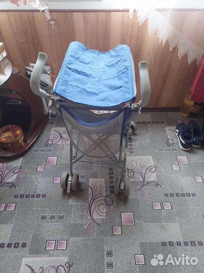 Прогулочная коляска трость бу