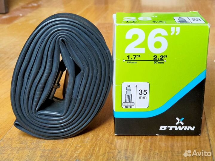 Велокамера Btwin 26 преста