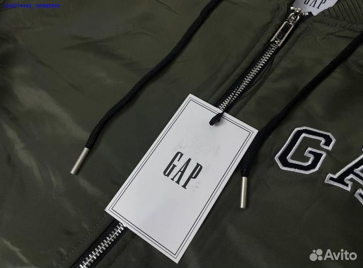 Бомбер GAP с капюшоном