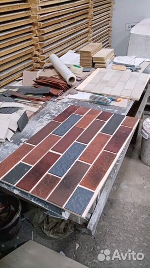 Гибкий клинкерный кирпич