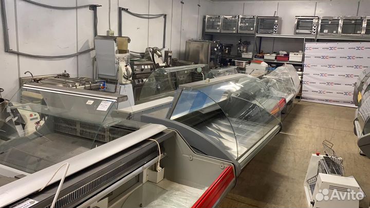 Витрины, холодильники бу