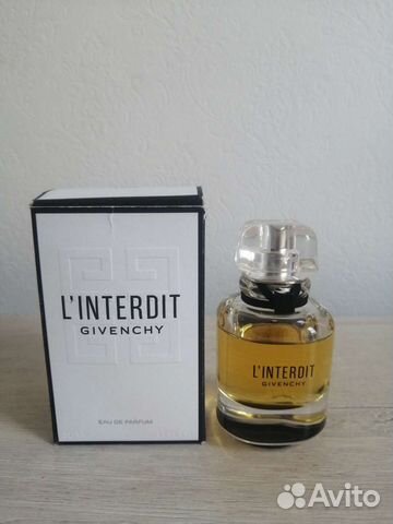 Givenchy l'interdit парфюмерная вода