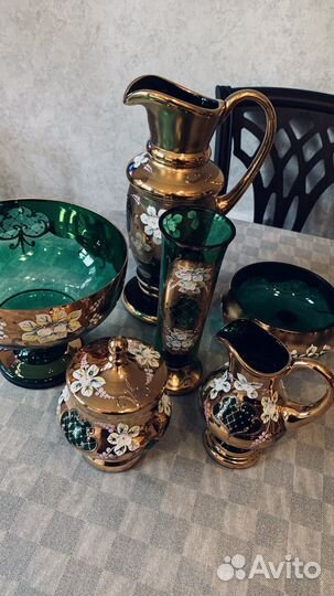 Посуда богемия Чехия