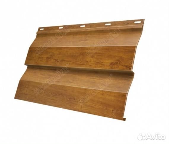Металл сайдинг Print Premium Golden Wood Fresh