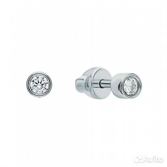 Серьги, серебро