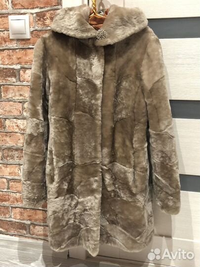 Шуба детская мутонова