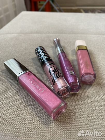 Блески для губ с шиммером