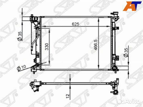 Радиатор KIA optima