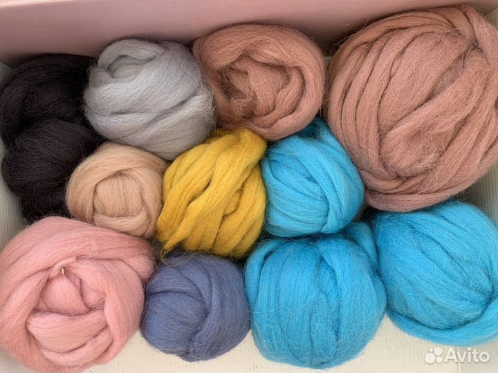 Шерсть мериноса пряжа для вязания и валяния