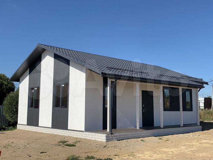 Дом 84,5 м² на участке 8 сот.