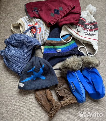 Шапки и варежки детские
