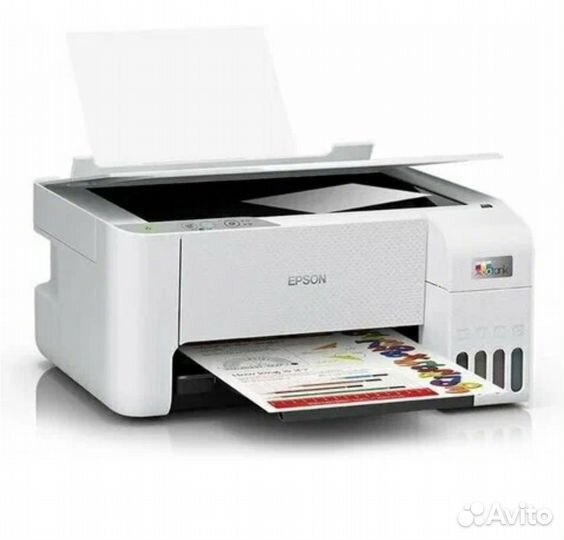 Цветной струйный мфу принтер epson