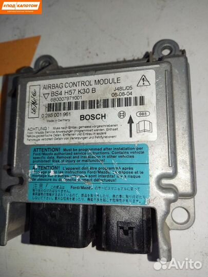 Блок управления подушками безопасности Mazda 3 BK