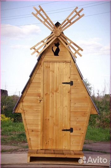 Уличный туалет домик с установкой йтк 180