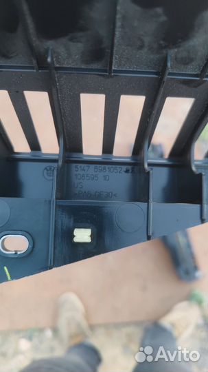 Кронштейны полки багажника бмв х6 е71