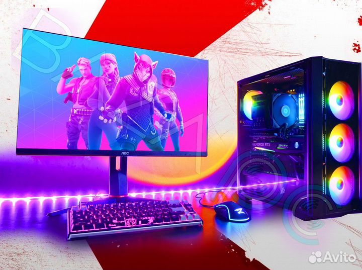 Новый игровой пк Intel i5 13500F / GTX 1660 6GB