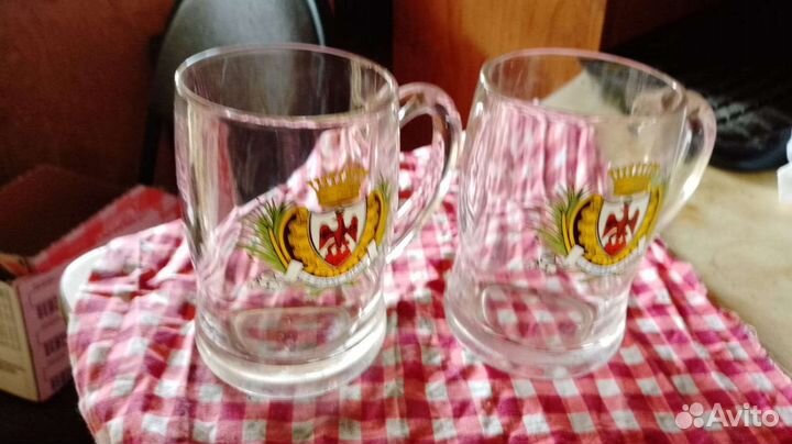Кружки и бокалы пивные,фужеры