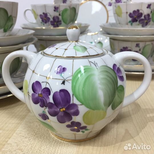 Чайный сервиз ифз(лфз) рис. «Лесная фиалка»