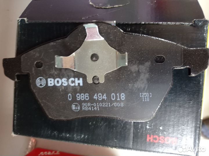 Колодки тормозные VW Bora,Golf 4 audi A3 передние