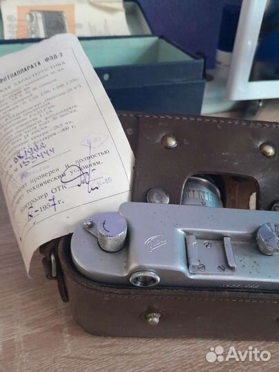 Пленочный фотоаппарат фэд-2