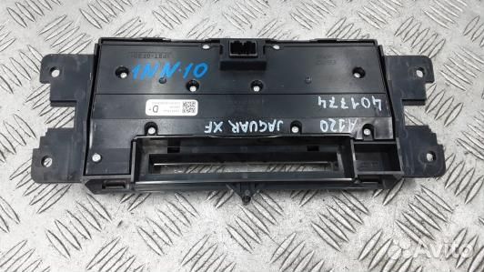 Блок управления печки и климат-контроля jaguar XF