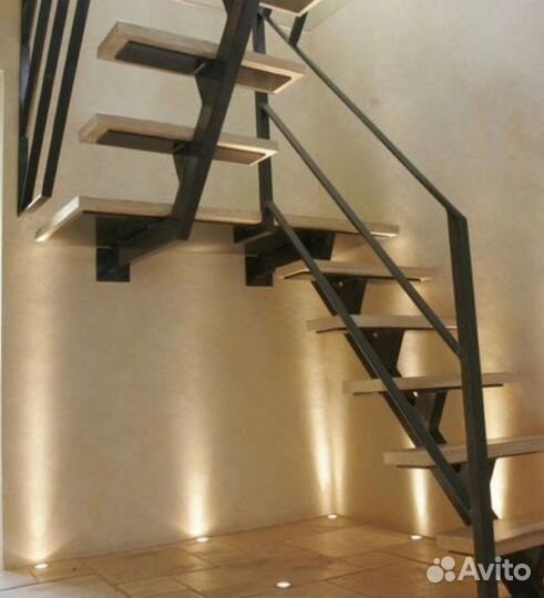Металлический Каркас Лестницы на Монокосоуре от Пр