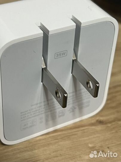 Блок питания Apple Dual USB-C 35W Power Adapter