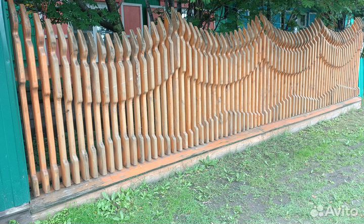 3Д штакетник