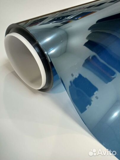 Зеркальная тонировочная плёнка для окон Blue