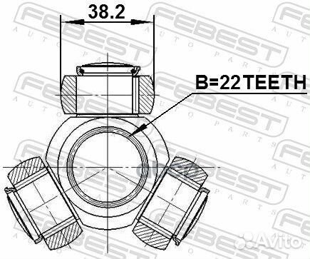 Трипод 0216F15 Febest