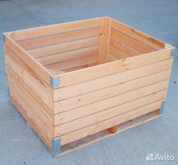 Деревянный контейнер, плодовый